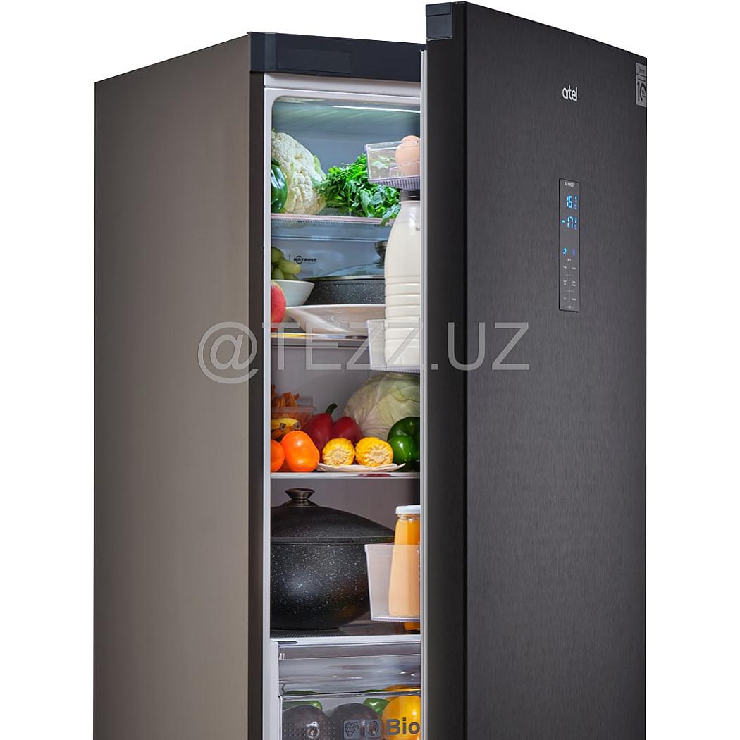 Холодильник Artel HD455RWENE С/Д Стал INV