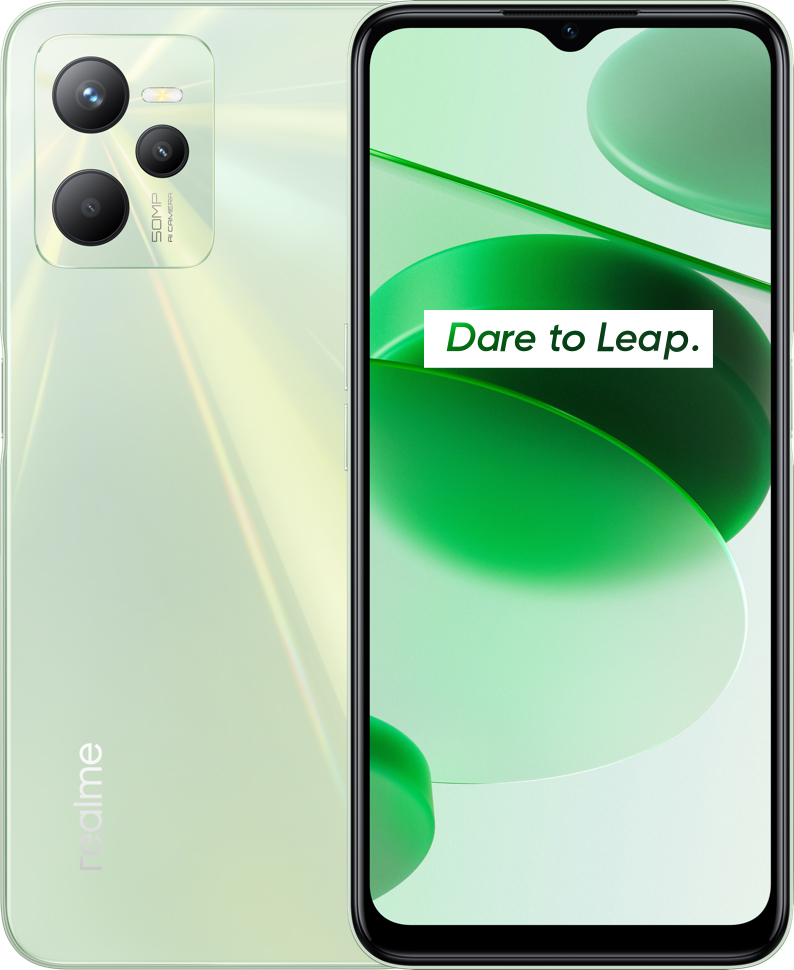 Смартфоны Realme C35 4/128 green