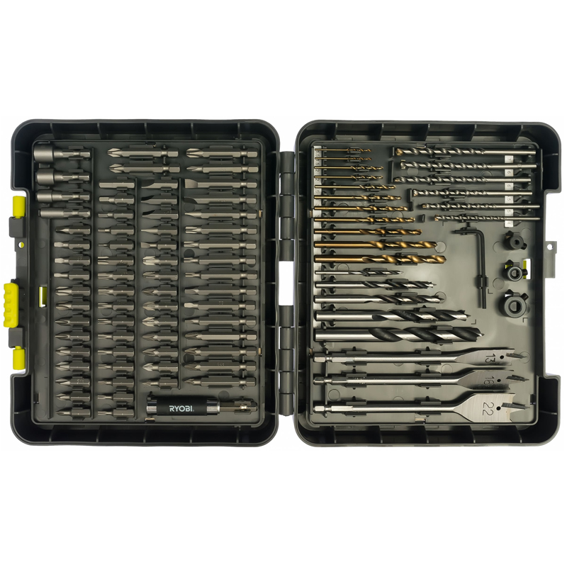 Наборы инструментов RYOBI RAK95DDF сверла и биты (5132002278), 95 предметов
