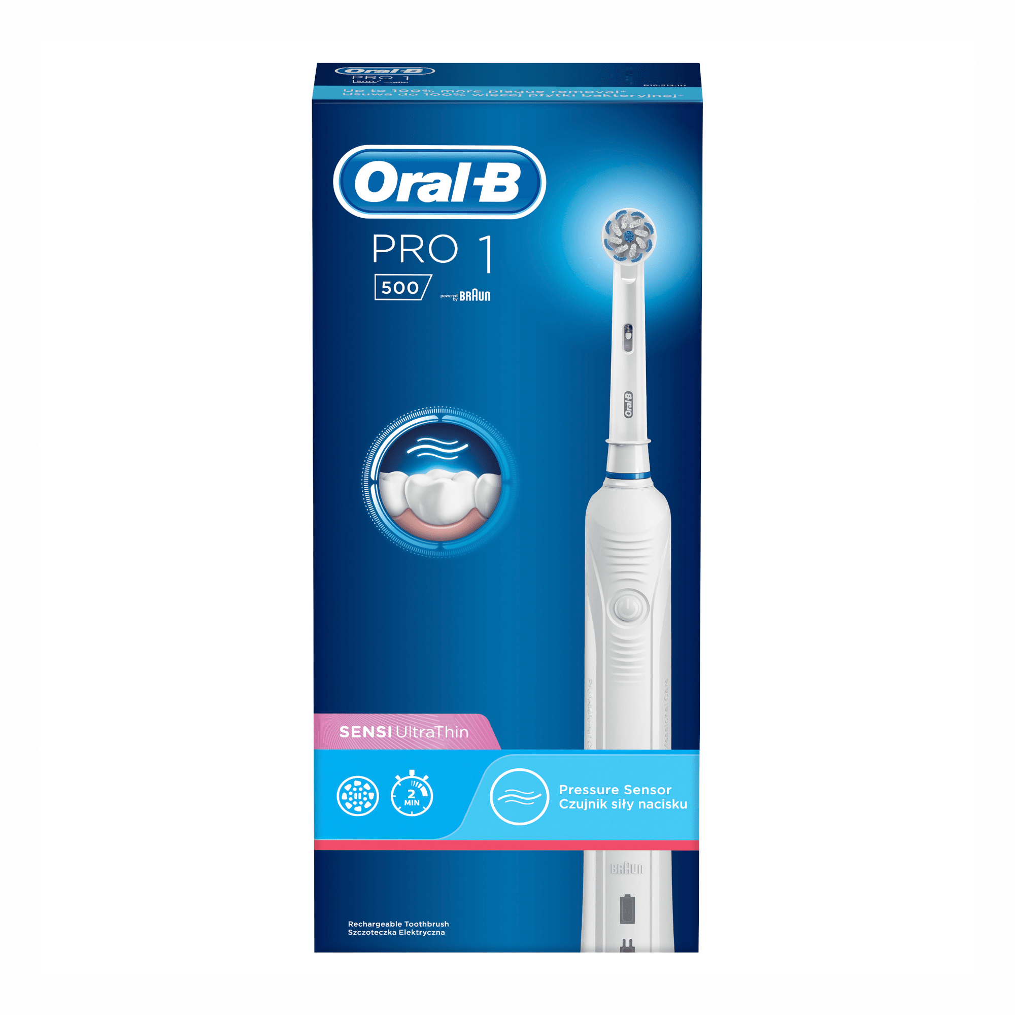 Электрические зубные щетки Braun Oral-B PRO 1 500 Sensitive
