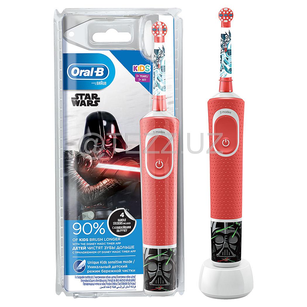 Электрические зубные щетки Braun Oral-B kids Star Wars