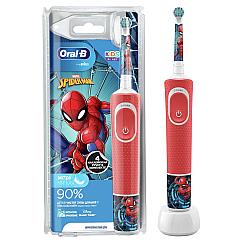 Электрические зубные щетки  Braun Oral-B kids Spiderman
