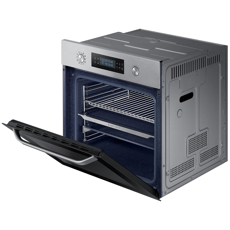 Электрический духовой шкаф Samsung New Metro c технологией Dual Cook, 68 л. (NV68R3541RS/WT)