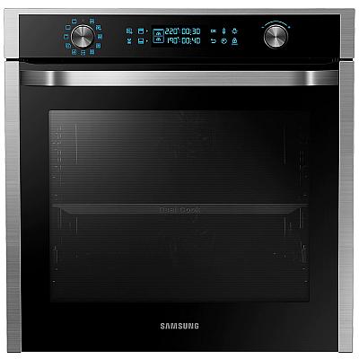Электрический духовой шкаф  Samsung NV9900 с технологией Dual Cook+, 75 л. (NV75J5540RS/WT)