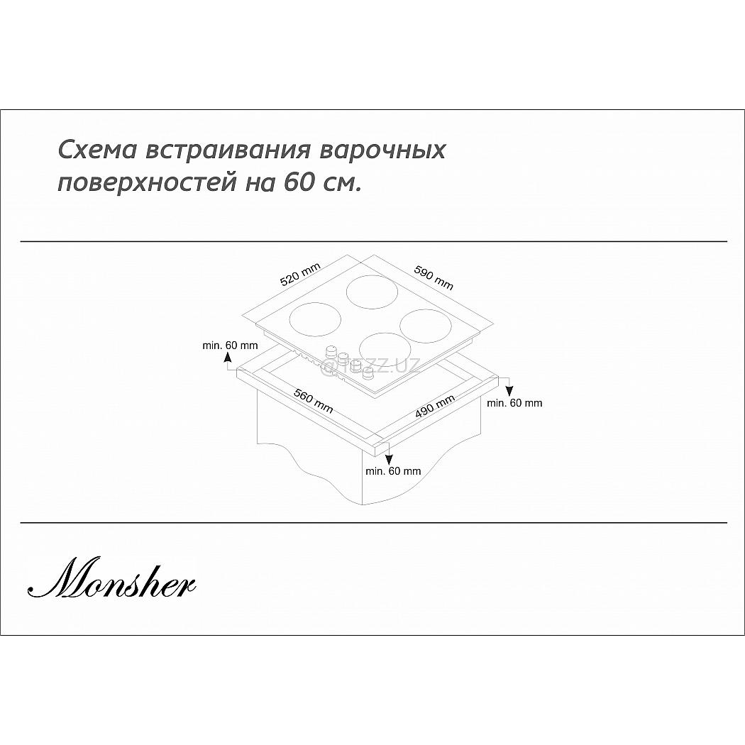 Электрическая панель Monsher MKFC 60400W01