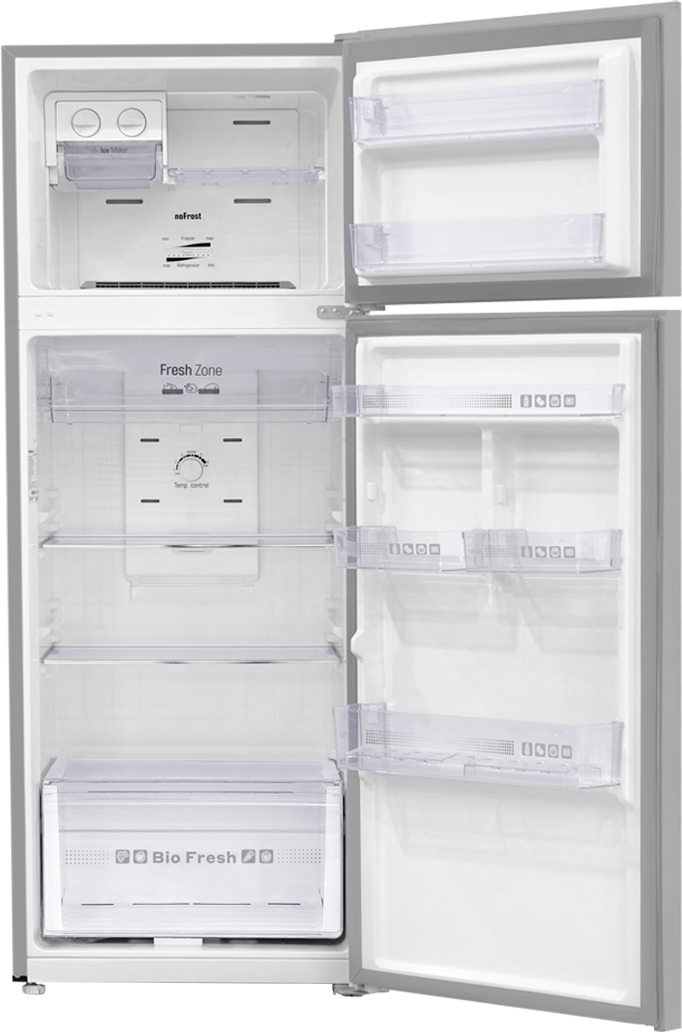Холодильник Artel HD395FWEN Стальной INV