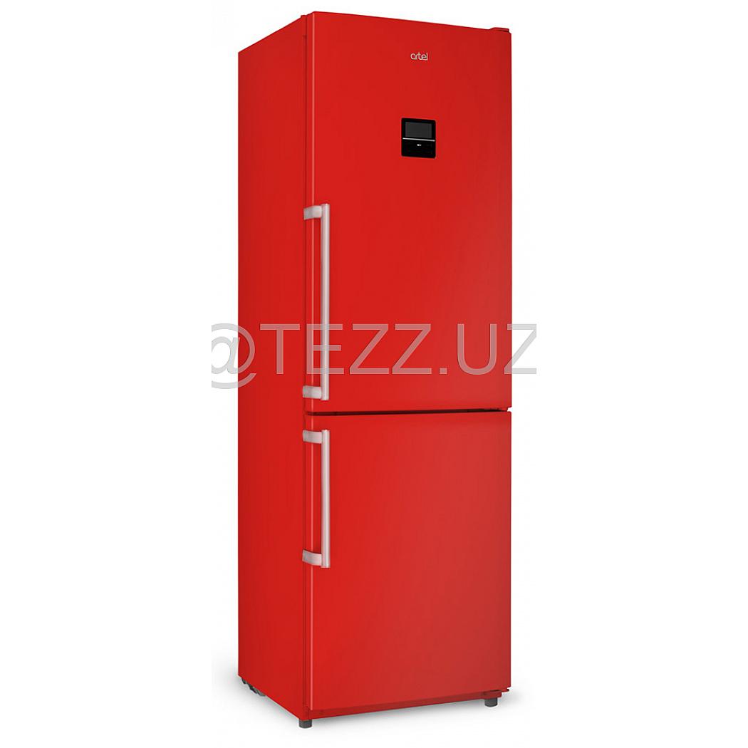 Холодильник Artel HD 364RWEN (Красный)