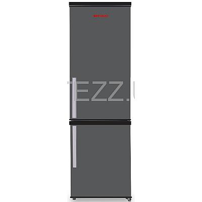 Холодильник  SHIVAKI HD-345 RN темный стальной