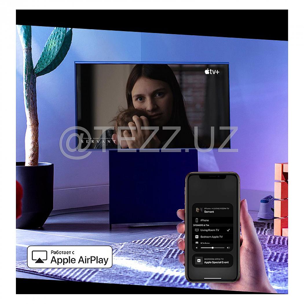Телевизор Samsung QLED The Sero TV 4K Ultra HD Smart TV QE43LS05TAUXRU