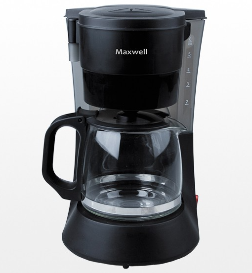 Кофеварка Maxwell MW-1650 BK