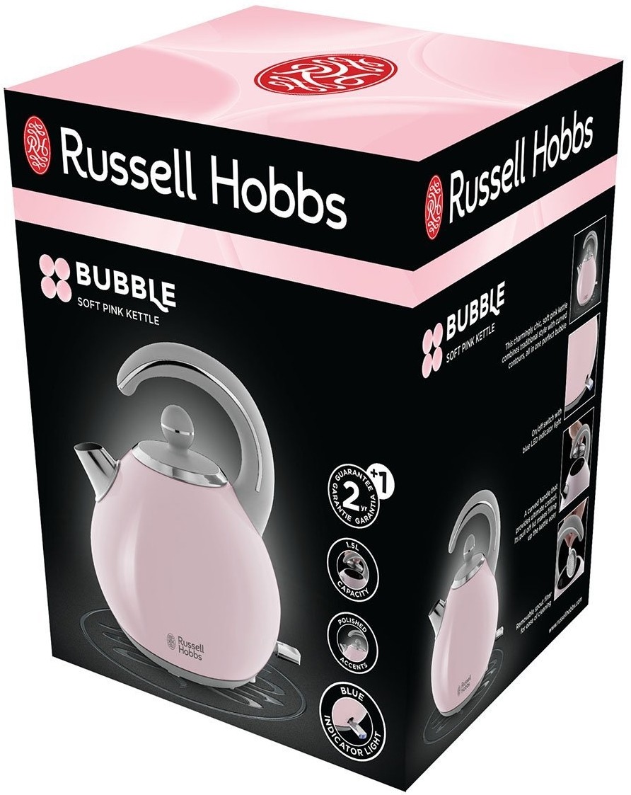 Электрочайник Russell Hobbs 24402-70 Bubble Kettle Pink