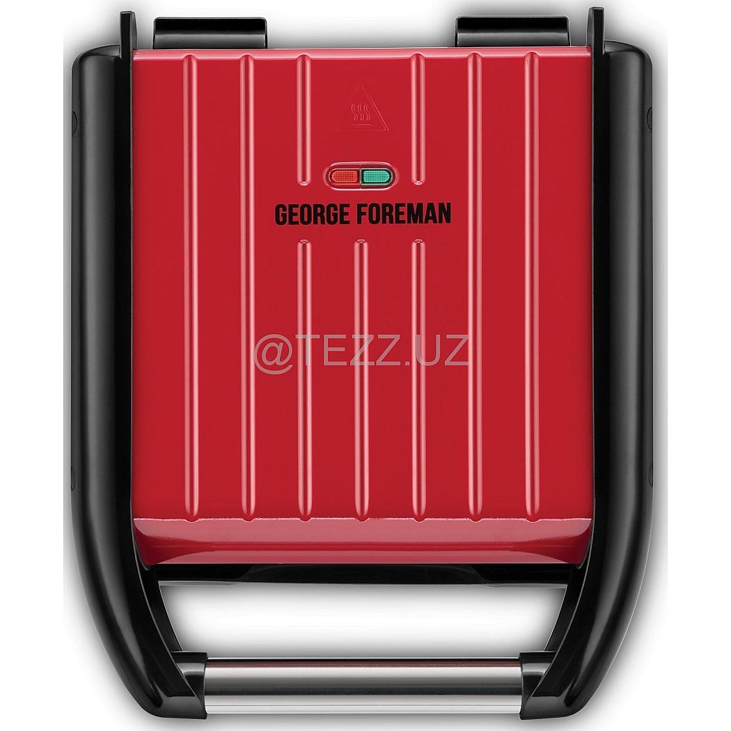Электрогриль Russell Hobbs 25050-56/George Forewman Steel Grill Red
