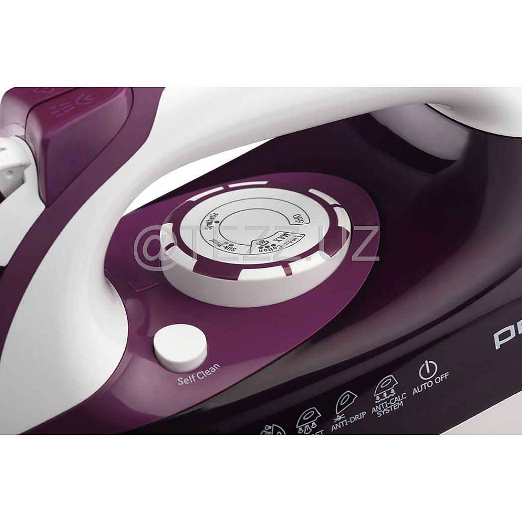 Утюг Polaris PIR 2468AK Button+ (Темно-фиолетовый)