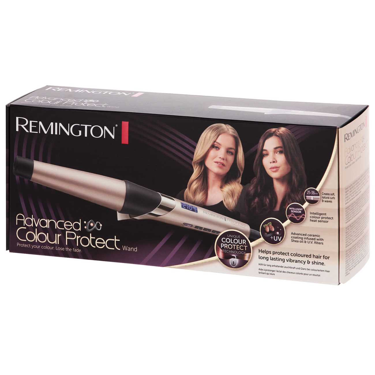 Плойки для волос Remington CI86X5 E51 Colour Protect Wand champangne