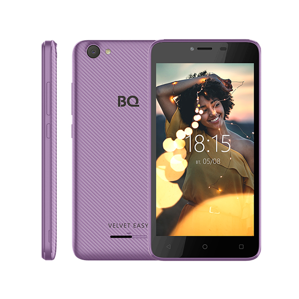 Смартфоны BQ 5000G Velvet Easy Purple