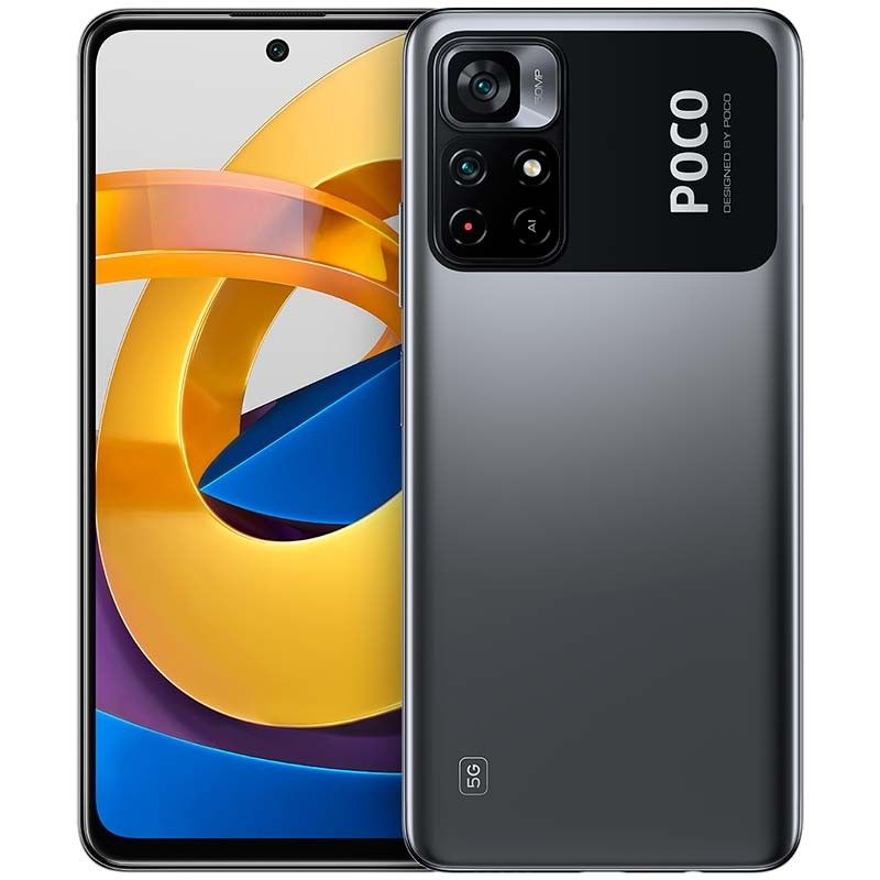 Смартфоны Xiaomi Poco M4 Pro 5G 6/128GB Заряженный черный
