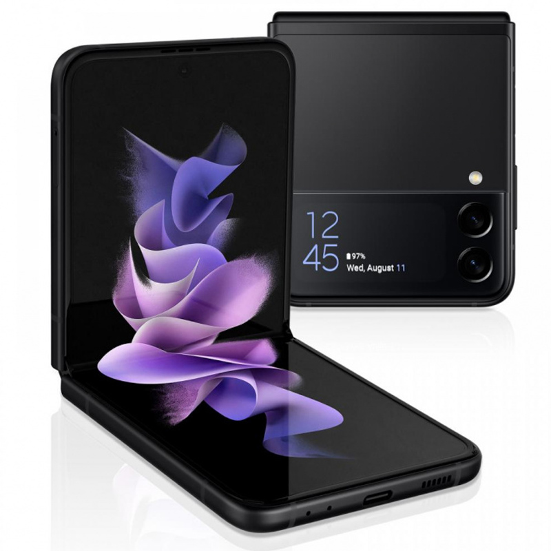 Смартфоны Samsung Galaxy Z Flip3 5G (F711) 8/128GB черный + Buds