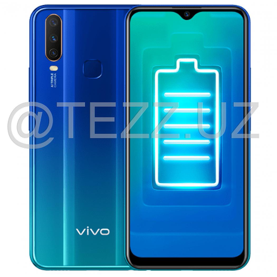 Смартфоны Vivo Y12 3/64GB Blue купить в интернет магазине TEZZ.UZ по  выгодной цене и быстрой доставкой в Ташкенте