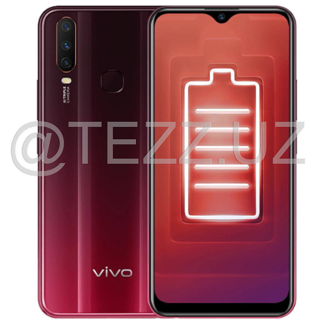 Смартфоны Vivo Y12 3/64GB Red купить в интернет магазине TEZZ.UZ по  выгодной цене и быстрой доставкой в Ташкенте