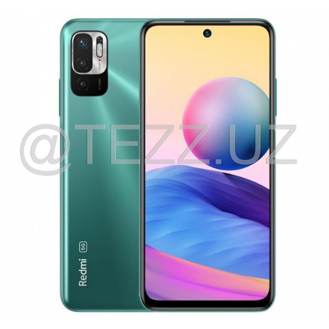 Смартфоны Xiaomi Redmi Note 10 5G EU 4/64GB Green купить в интернет  магазине TEZZ.UZ по выгодной цене и быстрой доставкой в Ташкенте