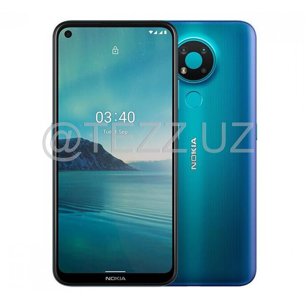 Смартфоны NOKIA 3.4 TA-1283 DS 3/64 CIS UA BLUE купить в интернет магазине  TEZZ.UZ по выгодной цене и быстрой доставкой в Ташкенте