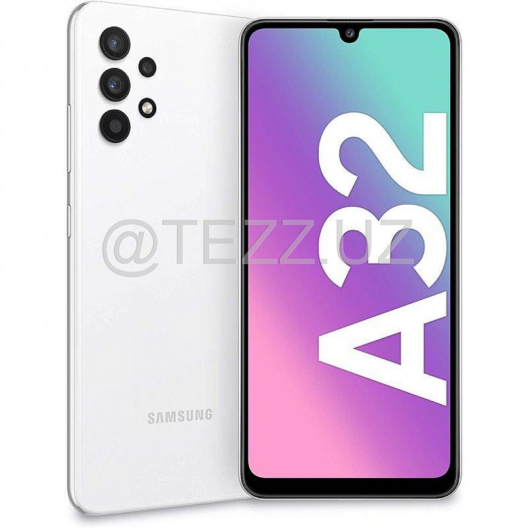 Смартфоны Samsung A32 (A325) 4/64GB White купить в интернет магазине  TEZZ.UZ по выгодной цене и быстрой доставкой в Ташкенте