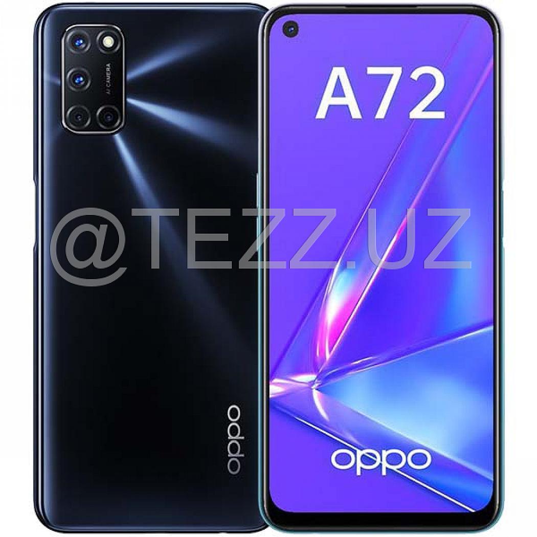 Смартфоны OPPO A72 4/128GB Twilight Black купить в интернет магазине  TEZZ.UZ по выгодной цене и быстрой доставкой в Ташкенте