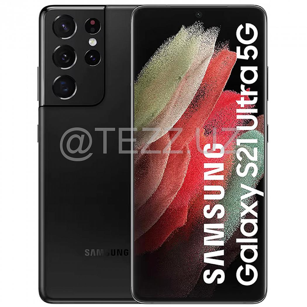 Смартфоны Samsung Galaxy S21 Ultra 12/256GB (G998) Черный Фантом + Buds