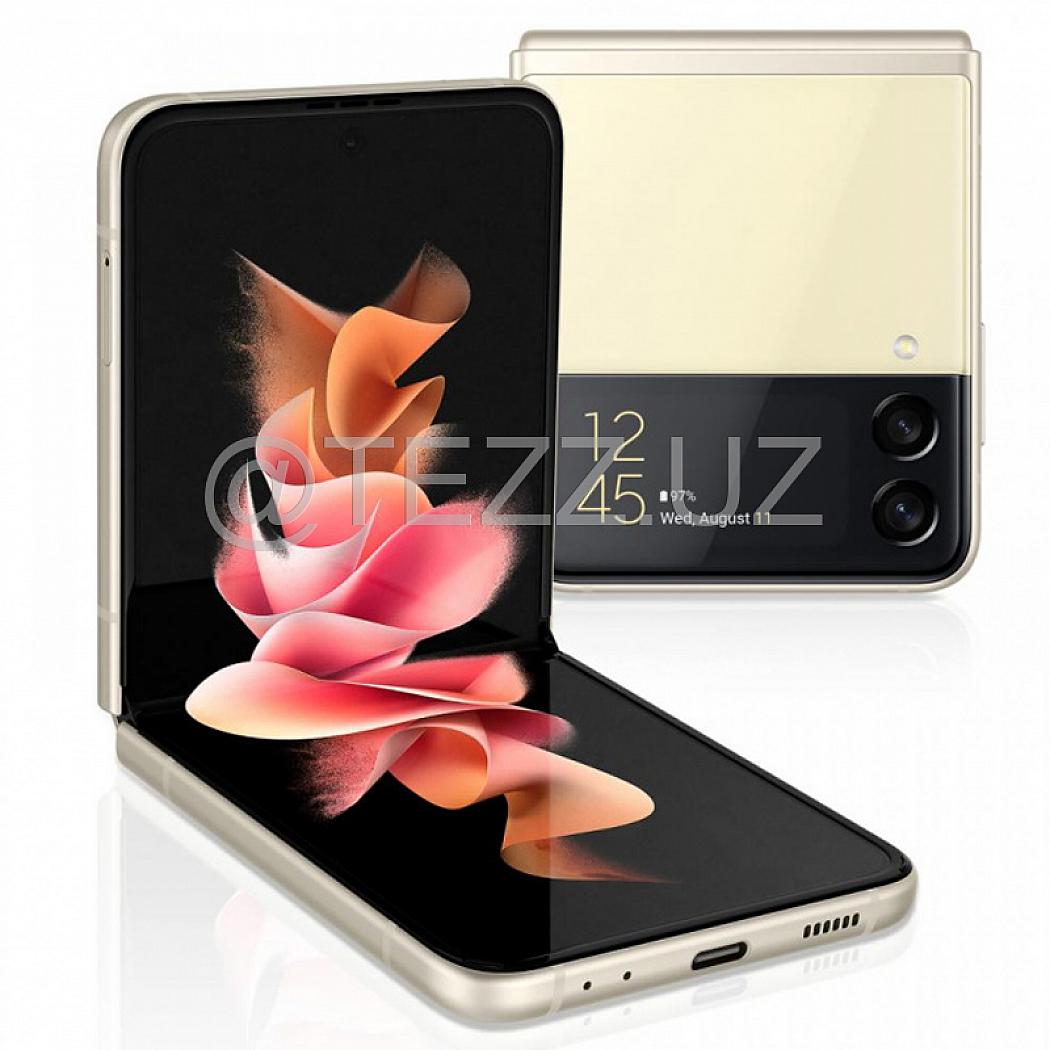 Смартфоны Samsung Galaxy Z Flip3 5G (F711) 8/128GB бежевый + Buds купить в  интернет магазине TEZZ.UZ по выгодной цене и быстрой доставкой в Ташкенте