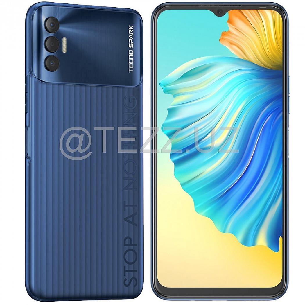 Смартфоны Tecno Spark 8P 4/128GB Atlantic Blue купить в интернет магазине  TEZZ.UZ по выгодной цене и быстрой доставкой в Ташкенте