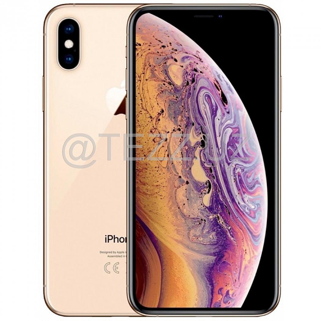 Смартфоны Apple iPhone XS Max 64GB Gold купить в интернет магазине TEZZ.UZ  по выгодной цене и быстрой доставкой в Ташкенте