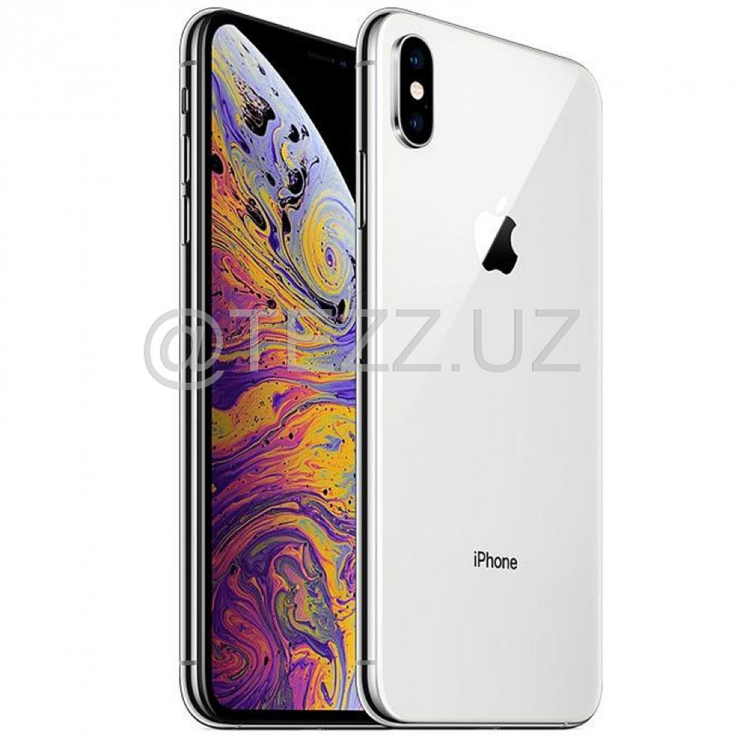 Смартфоны Apple iPhone XS Max 64GB Silver купить в интернет магазине  TEZZ.UZ по выгодной цене и быстрой доставкой в Ташкенте