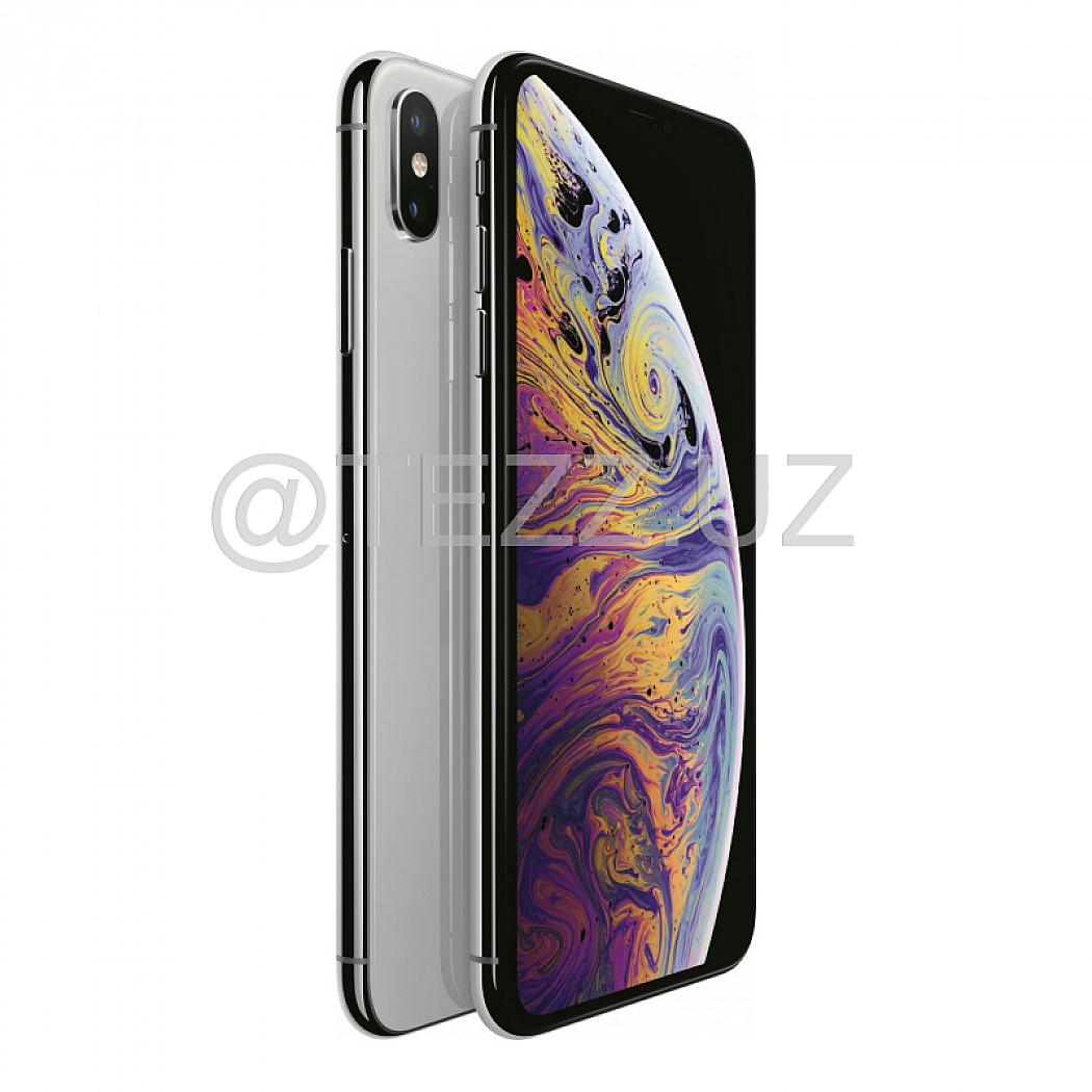 Смартфоны Apple iPhone XS Max 64GB Silver купить в интернет магазине  TEZZ.UZ по выгодной цене и быстрой доставкой в Ташкенте