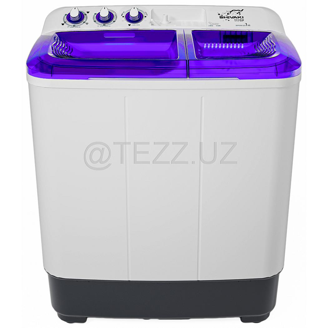 Вертикальные стиральные машины SHIVAKI TT70P 7кг Фиолет