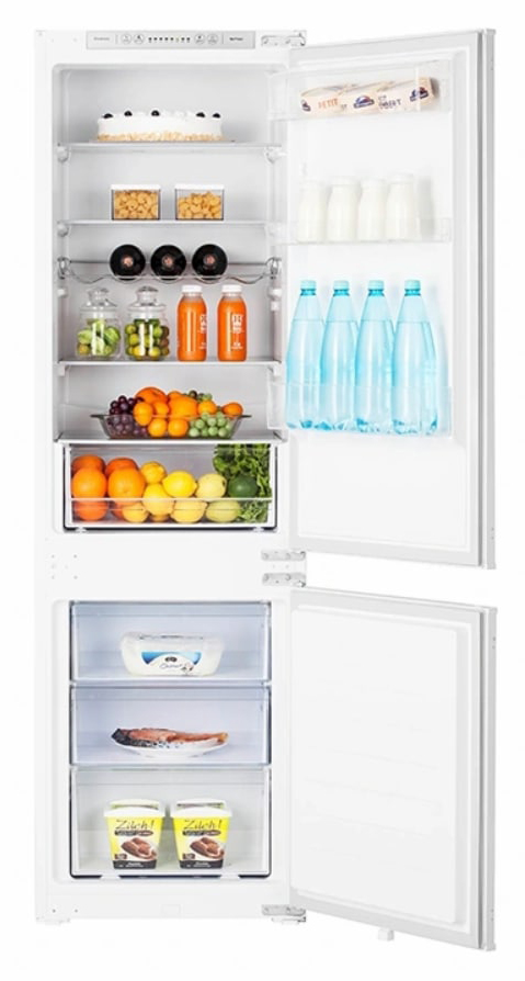 Встраиваемые двухкамерные холодильники Hofmann RB246NF/HF