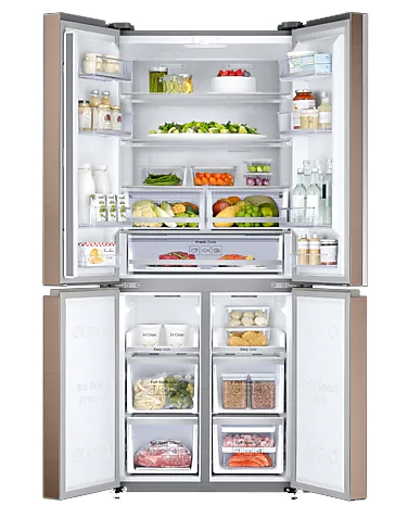 Многокамерные холодильники Samsung RF50K5961DP/WT