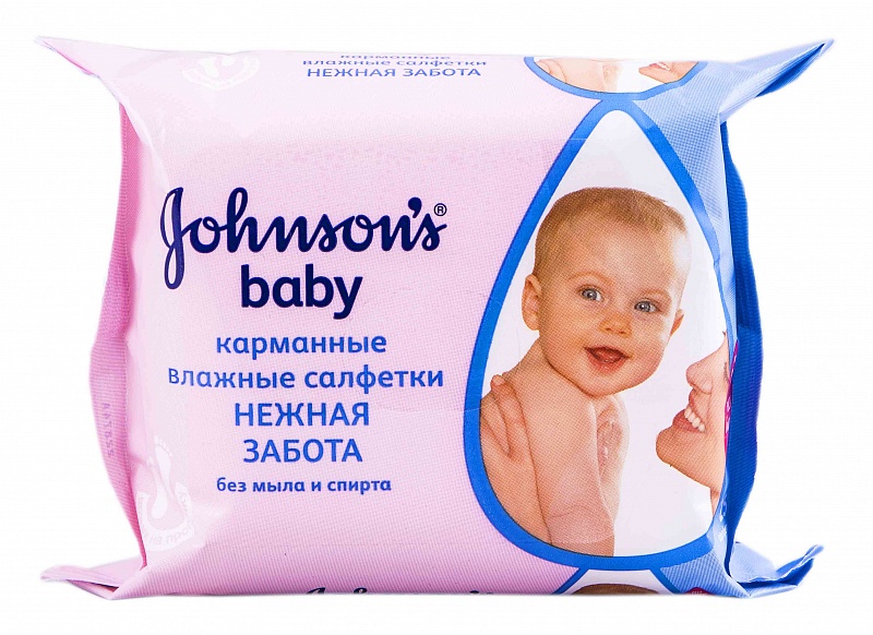 Салфетки Johnson's baby детские влажные «Нежная забота» 24 шт