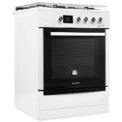 Комбинированные плиты  SHIVAKI Shiv 6403 E КП Белый