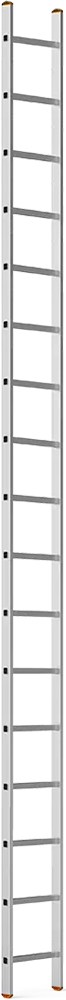 Лестницы Sarayli индустриального типа односекционная алюминиевая 1х17