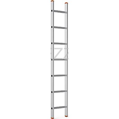 Лестницы  Sarayli индустриального типа односекционная алюминиевая 1х7