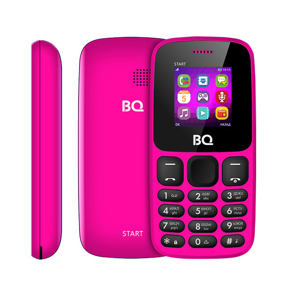 Телефоны BQ 1414 Start+ Pink
