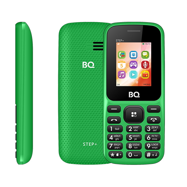 Телефоны BQ 1807 Step+ Green
