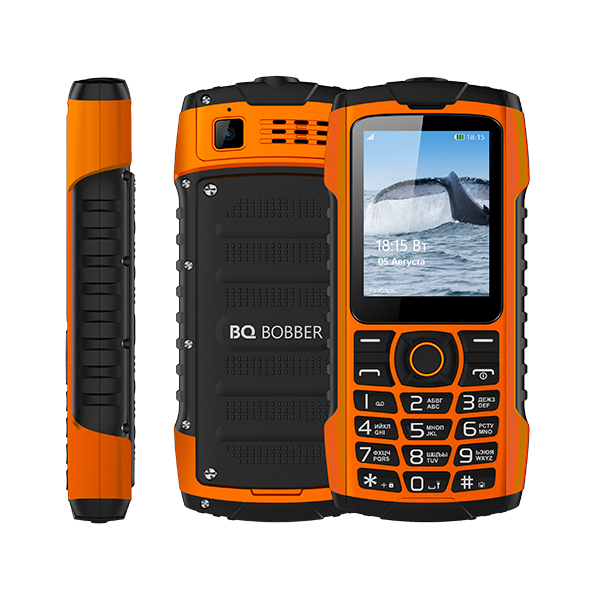 Телефоны BQ 2439 Bobber Orange