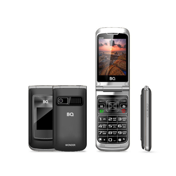 Телефоны BQ 2807 Wonder Dark Gray