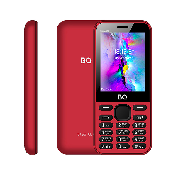 Телефоны BQ 2831 Step XL+ Red