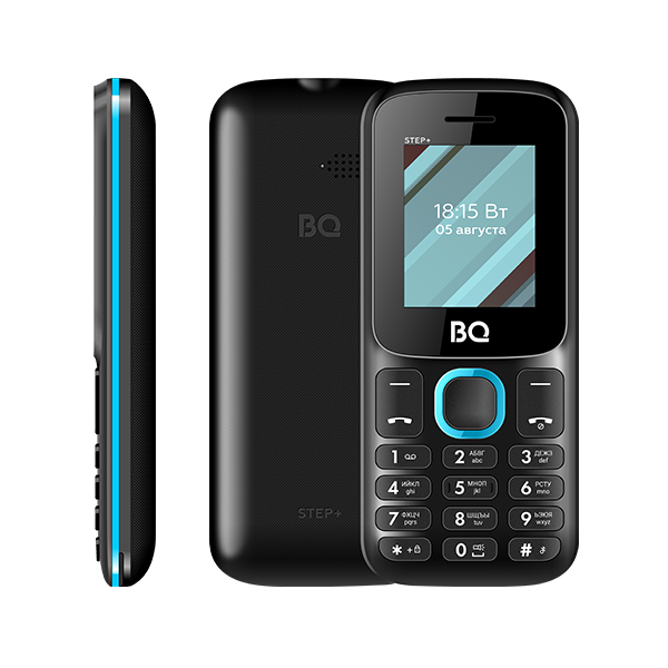 Телефоны BQ 1848 Step+ Black+Blue