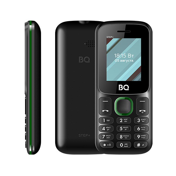 Телефоны BQ 1848 Step+ Black+Green