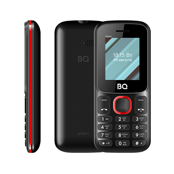 Телефоны BQ 1848 Step+ Black+Red