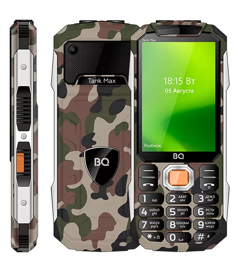 Телефоны BQ 3586 Tank Max Camouflage