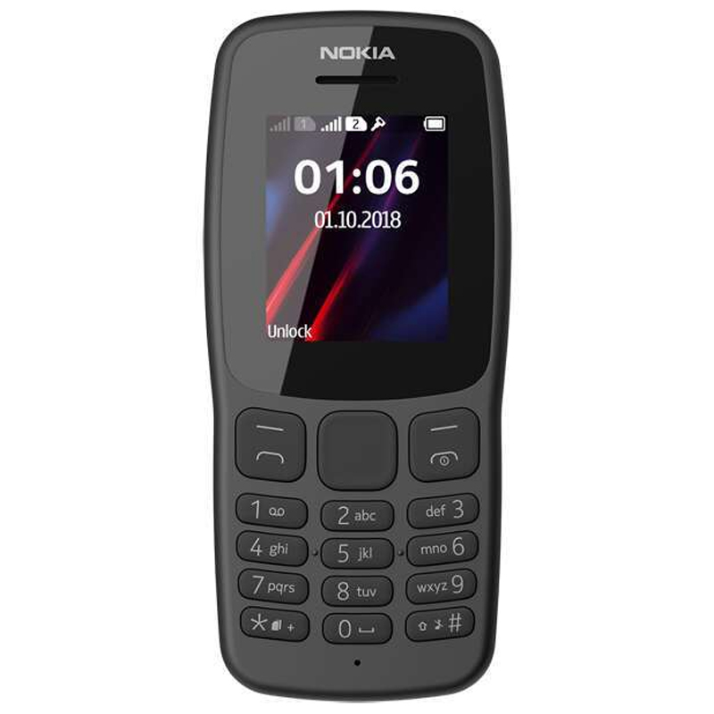 Телефоны NOKIA 106 TA-1114 DS EAC UA GREY